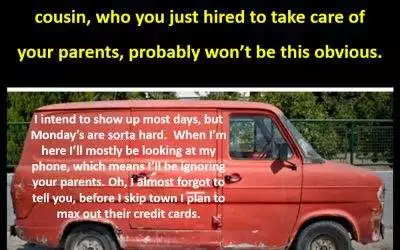 Are You Letting Strangers Into Your Parents’ Home?
